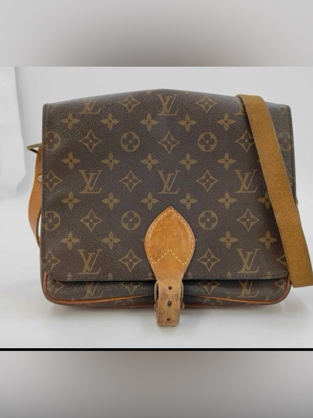 Yes you are seeing double. I have 2 of the same LV messenger bags,